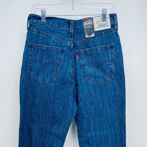 Levi's 70's High Straight Wellthread Collection Women’s Jeans Blue Sz 28x29 New - Picture 16 of 16